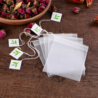 Sachets de thé jetables en gros pour la vente au détail, sachets filtrants vides en nylon, emballage en vrac