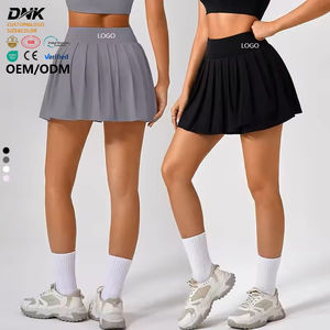 TN1870, оптовая продажа, Высококачественная Женская Спортивная одежда для спортзала, фитнеса, платье для йоги с высокой талией, теннисные юбки для девочек - Product Image 1