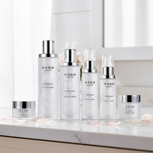 Contenitore Cosmetico di Lusso in Plastica PET a Doppia Parete per <span class=keywords><strong>Crema</strong></span> Viso e Cosmetici - Product Image 1