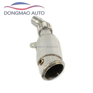 Tubo de Escape de Carreras para <span class=keywords><strong>BMW</strong></span> 318 320 328 <span class=keywords><strong>330</strong></span> N20 F35, Acero Inoxidable 304, Convertidor de Tubo de Escape para Automóvil - Product Image 1