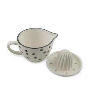 अनुकूलित सिरेमिक हाथ प्रेस फल जूसर सिरेमिक नींबू अर्क थोक स्टोनवेयर नारंगी रस निचोड़ - Product Image 6