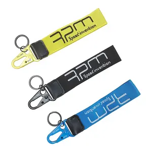 Universal Keychain Metal chave Anel Gancho Strap Lanyard Nylon Car Detalhando Valeting Mini Lanyard Chaveiro Do Carro Titular Chave Para Corrida