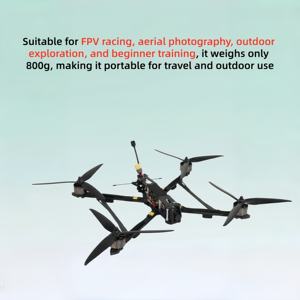 10-Zoll-Anfänger-FPV-Renndrohne mit Wärmebild-Infrarot kameras 256*192 9,7mm Auflösung Nachtsicht-CVBS-Ausgangs kunststoff - Product Image 3