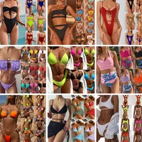 2022 Hoge Kwaliteit Vrouwen Bulk Bathing Beachwear Badmode Leveranciers Usa Custom Logo Europese Meisjes Tweedelige Badpak Bikini