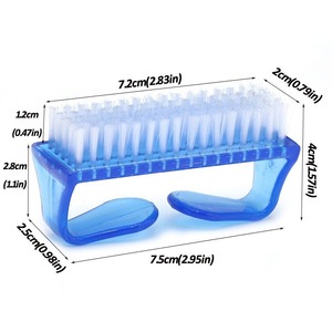 Grande brosse à poils pour le nettoyage des ongles, accessoire de manucure pour le retrait de la poudre de gel UV acrylique et le soin des ongles - Product Image 5