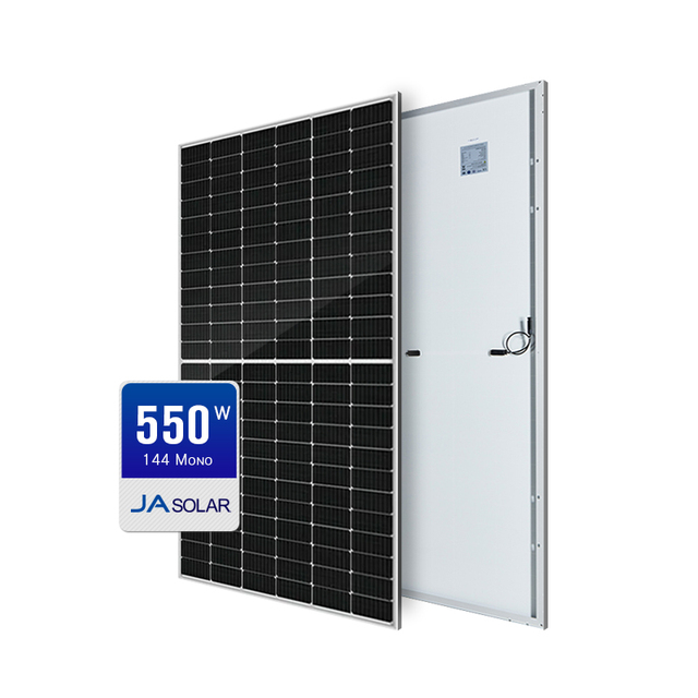 JA Solar Panel JAM72S30 High Efficiency 540W to 555W Mono Perc Photovoltaic Panels for Solar System N-Type 530-550/MR