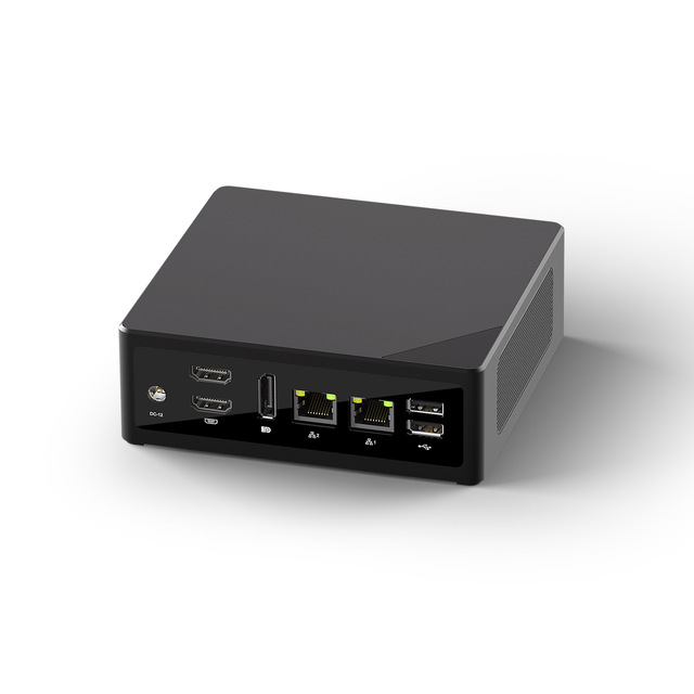 12th Generation Mini PC Triple Display High Performance DDR5 16GB SSD Dual Network Micro Thin Client for Industrial Home Office