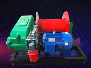 เครื่องกว้านสมอเรือไฟฟ้า AC 220-480 V 2 3 5 10 ตัน พร้อมสายสลิง รุ่น JK/JM - Product Image 6