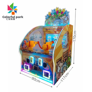 Children's Electronic <b>Amusement</b> Park Coin Simulator 2 Player Games Arcade Game <b>Machine</b> Ball Shooting <b>Machine</b> - Product Image 1