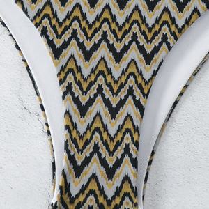 Traje de Baño de Lujo Personalizado, Conjunto de Bikini de Dos Piezas con Estampado de Leopardo, Ropa de Playa, Traje de Baño Deportivo de Lujo - Product Image 5