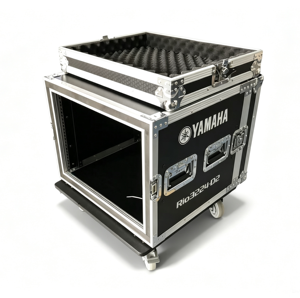 Estuche de Transporte Resistente OEM 8U con Soporte Antivibraciones para YAMAHA Rio3224-D2, Caja de 19'' con 4 Ruedas y Puerta Frontal/Trasera Extraíble - Product Image 2