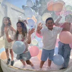 Populaire Château <span class=keywords><strong>Gonflable</strong></span> Transparent Extérieur à Tunnel Unique Tente Dôme Claire avec Effet Bulle Inspiré des Châteaux - Product Image 6