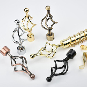 Accessoires de poteau de <span class=keywords><strong>rideau</strong></span> en <span class=keywords><strong>m</strong></span>étal moderne personnalisé de haute qualité <span class=keywords><strong>tringle</strong></span> à <span class=keywords><strong>rideau</strong></span> en fer et piste pour la décoration intérieure moderne - Product Image 4