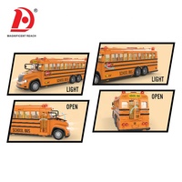 HUADA China Plástico RC Autobús escolar Modelo Juguetes Autobús de control remoto para niños con sonido y luz