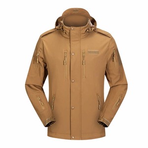 Chaquetas de Senderismo Impermeables Tácticas de Piel de Tiburón para Pesca, de Poliéster, para Invierno, Unisex, para Exteriores - Product Image 5