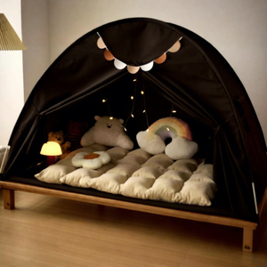 Tente de jeu pour enfants de 1 à 8 ans, <span class=keywords><strong>lit</strong></span> de couchage à déverrouillage rapide, jouet en peluche, tente intérieure, nouvelle yourte, grande maison de jeu, 195 cm, <span class=keywords><strong>tipi</strong></span> - Product Image 4