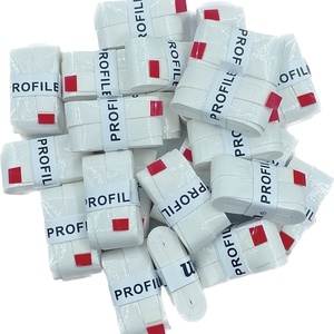 1pcs Overgrip Sticky for Beach Tennis Racket Padle <b>Badminton</b> No Hole PU Material Durable Multiple Colors White - Product Image 1