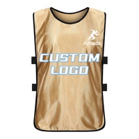 Maillots d'entraînement de football personnalisables, gilets de football vierges en couleurs au choix pour l'équipement de football