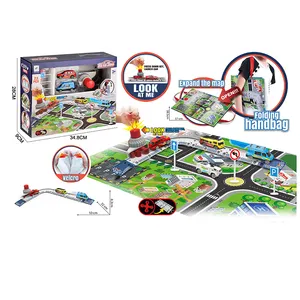 Fun new hand held map take bag catapult city track for kids