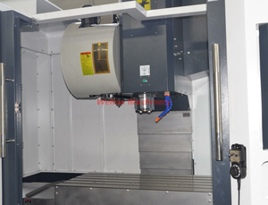 เครื่องกัดแนวตั้ง VMC1160พร้อมตัวควบคุม CNC FANUC เครื่องกัดอัตโนมัติที่มีแกน4th และ24เครื่องมือ ATC - Product Image 3