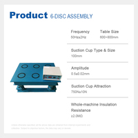 Table de vibration magnétique électrique automatique de laboratoire à affichage numérique, haute précision, en acier inoxydable, réglable pour béton