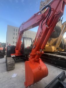 Excavatrice Hitachi ZX70 petite pelle Japon Hitachi zx70 zx60 ex60 machines à chenilles 7t 6t 5t bulldozer lame digger à vendre prix - Product Image 4