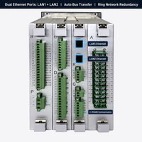 Relais de protection EastSong ES8-1858 pour bus de transfert automatique, triphasé 5A, double Ethernet LAN1+LAN2, réseau en anneau RS485