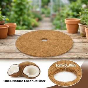 Eco2go Vietnam Eco-Friendly Natural Fiber <b>Mat</b> for Agriculture - Sustainable 100% Coconut Fiber Ring for Agriculture - Product Image 1
