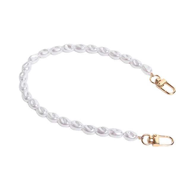 YLDS Cute Beads & Pearl Phone Charm Wrist Strap for iPhone 16/17 Case 32cm Length