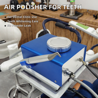 Machine de sablage dentaire SMT, polisseuse à air, unité de jet d'eau pour le blanchiment et le nettoyage des dents, sans fuite de poudre