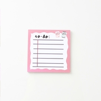 Bloc-notes en papier détachable personnalisé Bloc-notes Kawaii Bloc-notes promotionnel personnalisé Fabricant de notes autocollantes Bloc-notes