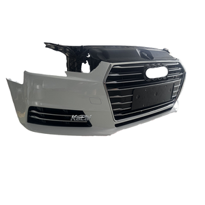 สำหรับรถยนต์ <span class=keywords><strong>Audi</strong></span> A4 รุ่น B9/B8 ปี 2008-2024 ชุดกันชนหน้าประกอบด้วยกระจังหน้า, หม้อน้ำ, พัดลม และกันชนรถยนต์คุณภาพสูง - Product Image 2