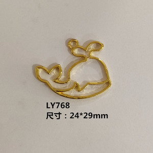 <span class=keywords><strong>Prix</strong></span> d'usine Nouveauté Cadre métallique double face en alliage inaltérable pour méduses, hippocampes et poissons marins, Fabricant, 20 pièces/sac - Product Image 5