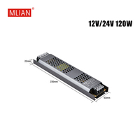 Alimentation à découpage réglable 150W en gros, sortie DC-DC 12V/15V/24V/36V/48V avec courant 5A, entrée 220V fréquence 60Hz