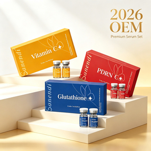 Sérum OEM à marque privée enrichi en acide hyaluronique, PDRN, glutathion et vitamine C pour optimiser le teint terne et inégal - Product Image 6
