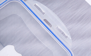 Bộ 5 Hộp Đựng Thực Phẩm Wishome, Hộp Nhựa Đựng Thực Phẩm Hình Chữ Nhật, Thân Thiện Với Môi Trường - Product Image 5