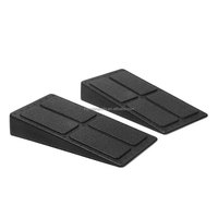 3 Paket Papan Peregangan Betis EPP 3 Tingkat yang Dapat Disesuaikan, Anti-Selip, Set Bantalan Squat, Papan Miring untuk Yoga, Peregangan Kaki, dan Pergelangan Kaki