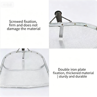 Outil de jardinage en acier durable, tamis en métal robuste, pelle à tamiser le sable