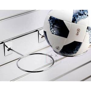 Slatwall kẽm Rack hiển thị với bề mặt mạ crôm điều chỉnh chiều cao & lắp ráp dễ dàng cho các cửa hàng may mặc-Giải pháp lưu trữ cửa hàng - Product Image 6