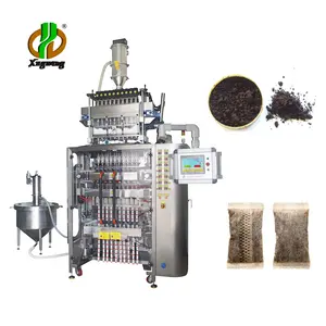 High speed snus packaging machine multi lane back sealing chewing tobacco small pouch packing machine