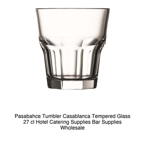 Vaso de Vidrio Templado Casablanca 27 cl Pasabahce H 9 cm Ø 8.5 cm - Product Image 2