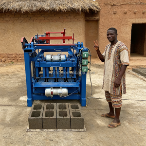 易于操作的砂塑自动制造机手动空心砌块混凝土砖模具 - Product Image 1