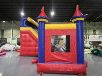 Maison gonflable gonflable pour enfants et adultes, château gonflable, équipement de course d'obstacles à vendre