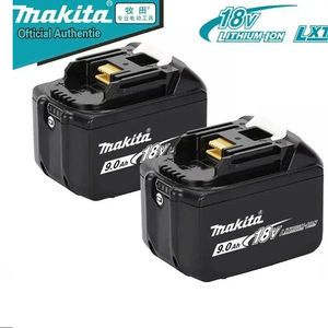 Batterie 18V, Batterie d'outil rechargeable Makita, 9000mAh, BL1890, Chargeur CR18, Durable et puissante, 18V 9.0Ah, Batterie Makita - Product Image 2