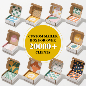 Tùy Chỉnh In Logo Màu Hồng Sản Phẩm Làm Đẹp Quà Tặng Giày Gấp Gửi Thư Cấp Thực Phẩm Pastry Donut Vận Chuyển Hộp Giấy Với Thiết Kế Logo - Product Image 2