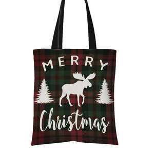 Bolsa de lona de algodón de un solo hombro de Navidad creativa Gahumi Fabricantes Bolsas de compras personalizadas para publicidad - Product Image 3