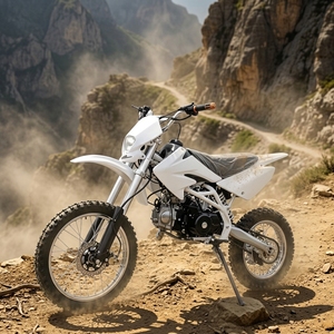 Motocicleta Todoterreno Práctica de <span class=keywords><strong>4T</strong></span> con Motor de Gasolina de 150cc, Escape Doble Recto, Amortiguación Hidráulica Delantera y Trasera para Adultos - Product Image 1