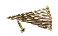 Vis à tête Torx en acier au carbone galvanisé, vis à bois fendues moletées M3 M4 M5 M6 M8 M10 pour l'assemblage de meubles