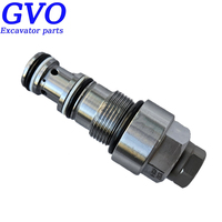 Valvola di sicurezza GVO 723-40-56800, valvola di scarico, valvola limitatrice di pressione per escavatori PC300-7, PC300-8, PC350-7, PC350-8, PC390-8 - Ricambi