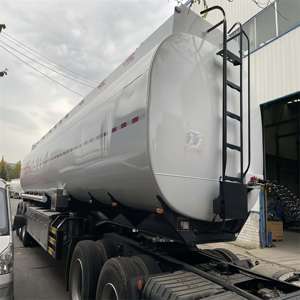 Semi-remorque citerne à carburant diesel, essence, huile, 3 essieux, 42000-45000 litres, acier au carbone, 50000 litres - Product Image 6